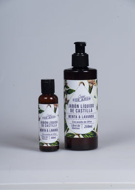 Jabón Líquido de Castilla Menta & Lavanda